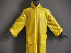 Raincoat mannequin wearing 3D Model