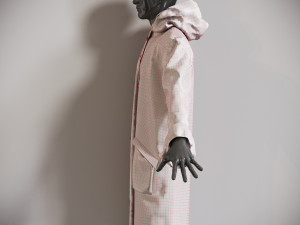 Raincoat mannequin wearing 3D 모델