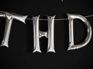 Balloons Happy Birthday 3Dモデル