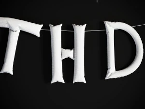 Balloons Happy Birthday 3D Model