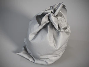 Sack Low poly bag 3D Model