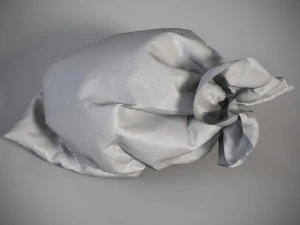 Sack Low poly bag 3D Model