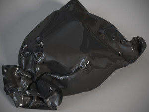 Carbage bag Model 3D