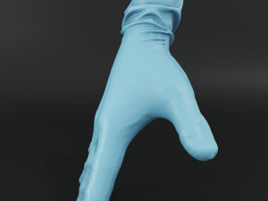Medical gloves 3D Модель