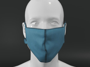 Face mask protection 3D 모델