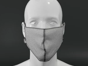 Face mask protection 3D Model