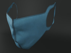 Face mask protection 3D 模型