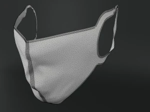 Face mask protection 3D Model