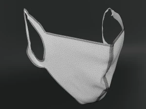 Face mask protection 3D Model