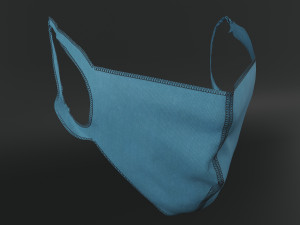 Face mask protection 3D 模型