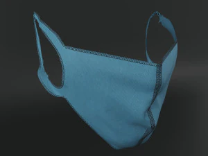Face mask protection 3D Model
