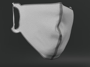 Medical clothing set Model 3D