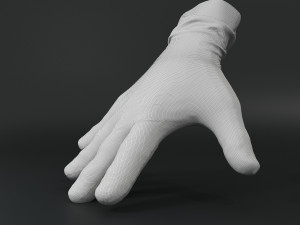 Medical clothing set Model 3D