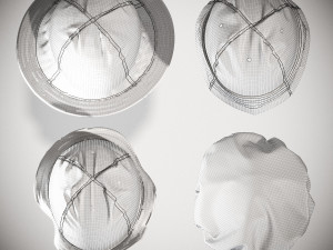 SET OF HATS Modèle 3D