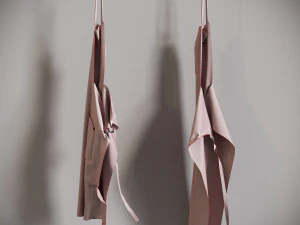 APRON two mannequins wearing aprons 3D Model