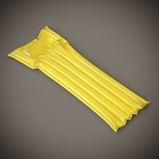 Air mattress Model 3D .c4d .max .obj .3ds .fbx .stl .blend 