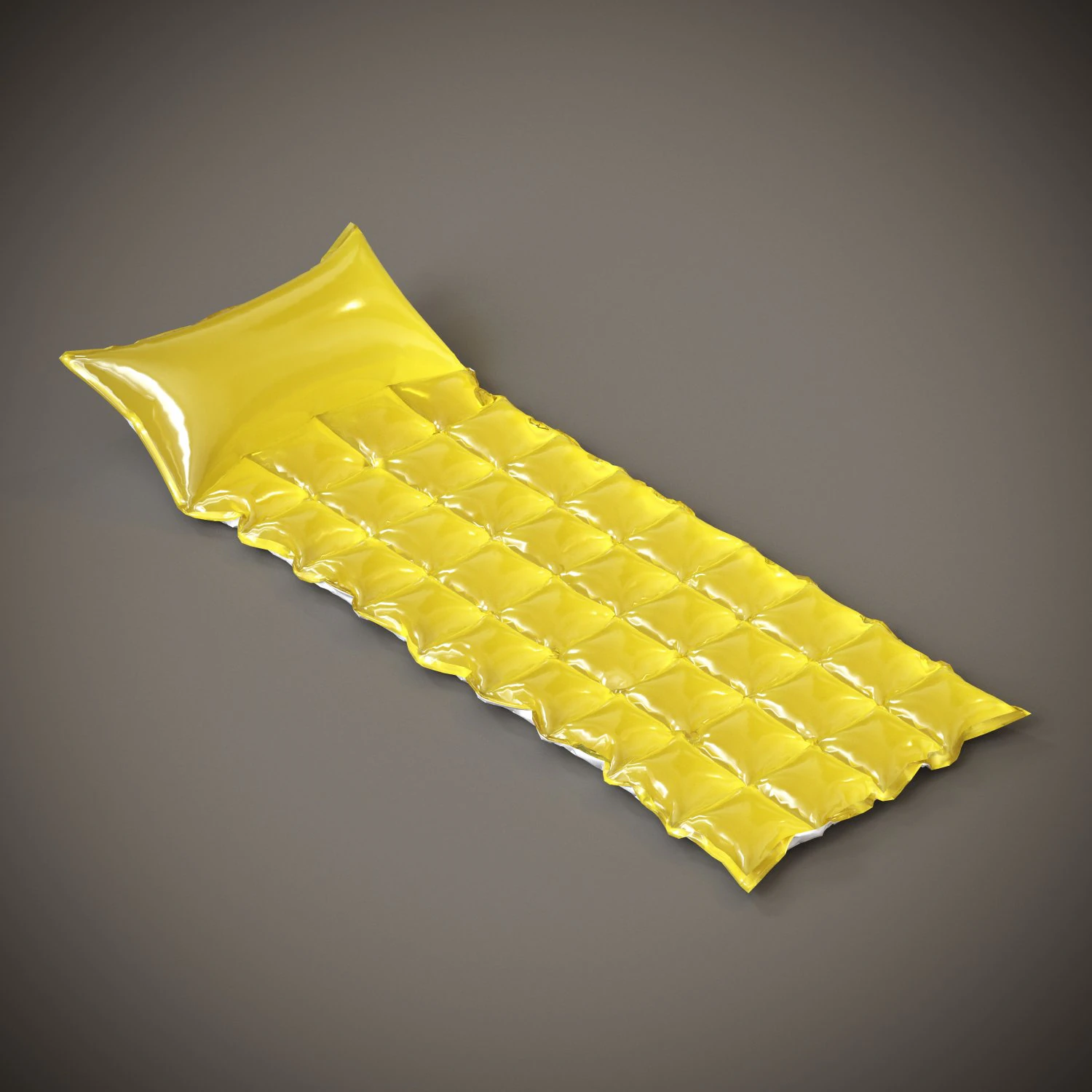 Air mattress 3D Model .c4d .max .obj .3ds .fbx .stl .blend 