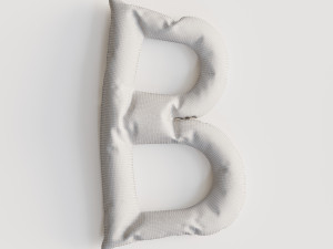 Alphabet balloons Modello 3D