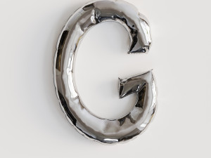 Alphabet balloons Modello 3D