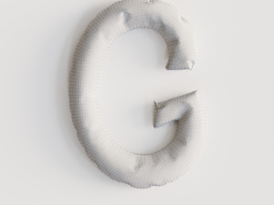Alphabet balloons Modello 3D