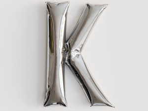 Alphabet balloons Modello 3D