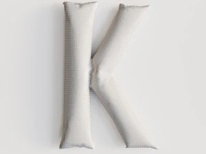 Alphabet balloons 3D Model