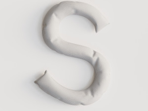 Alphabet balloons Modello 3D