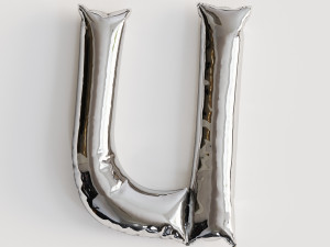 Alphabet balloons Modello 3D