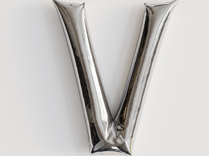 Alphabet balloons Modello 3D
