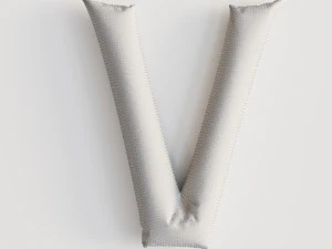 Alphabet balloons 3D Model
