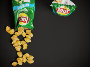 Chips Packaging 3D Model