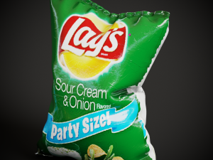Chips Packaging 3D-Modell