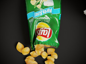Chips Packaging 3D-Modell