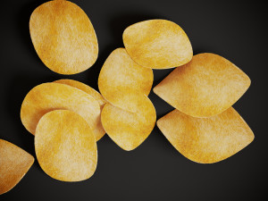 Chips Packaging 3D-Modell