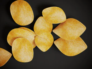 Chips Packaging 3D Model