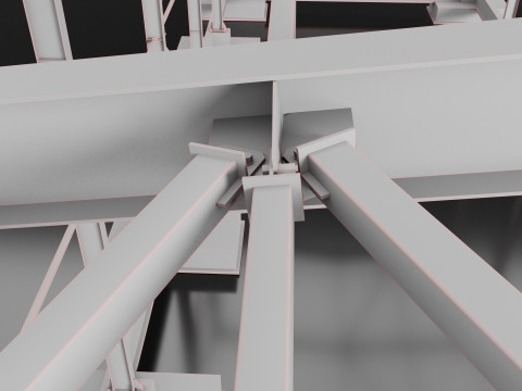Industrial Metal Hangar Model 3D