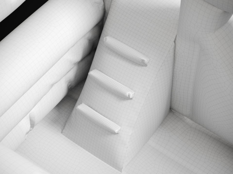 Inflatable slide 3D 模型