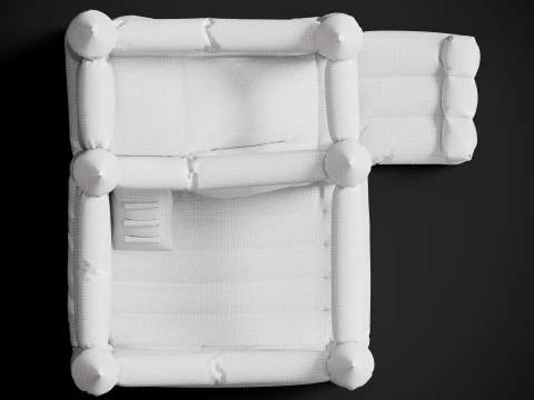 Inflatable slide 3D Model