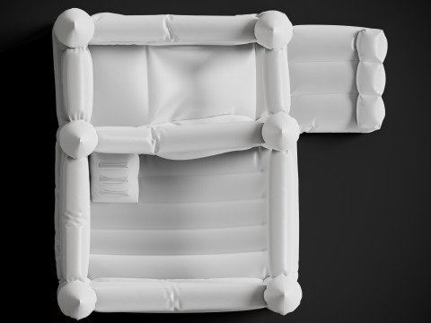 Inflatable slide 3D 模型