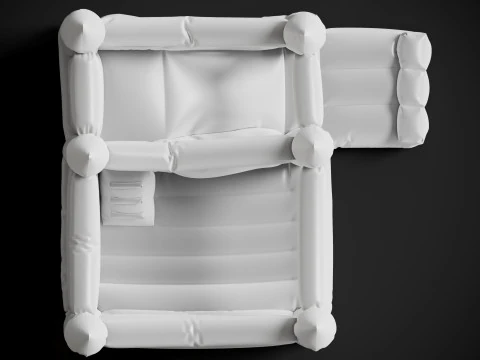 Inflatable slide 3D Model