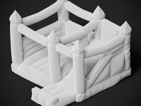 Inflatable slide 3D 模型