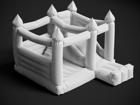 Inflatable slide 3D 模型