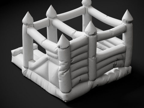 Inflatable slide 3D 模型