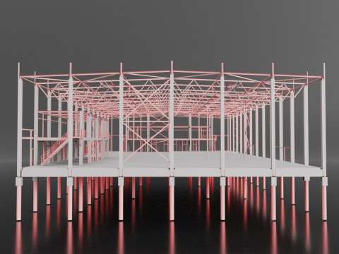 Industrial Metal 3D Модель