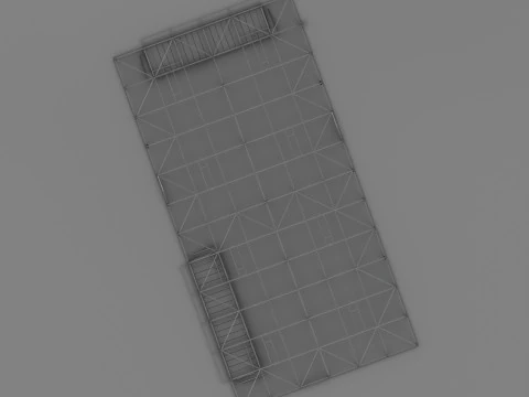 Industrial Metal 3D Model