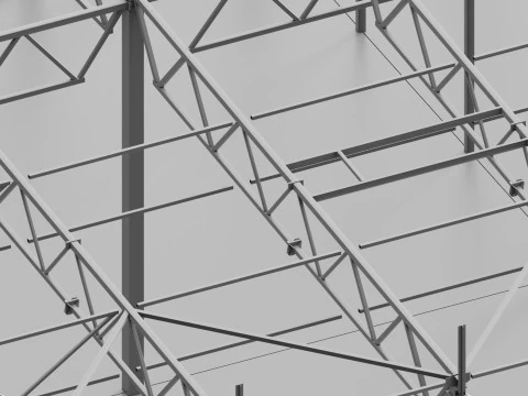 Industrial Metal 3D Model