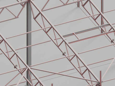 Industrial Metal 3D Model