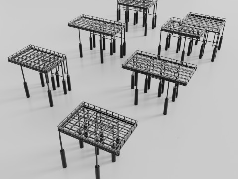 Metal Canopies 3D 모델