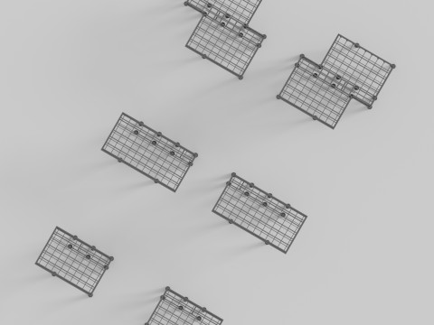 Metal Canopies Model 3D