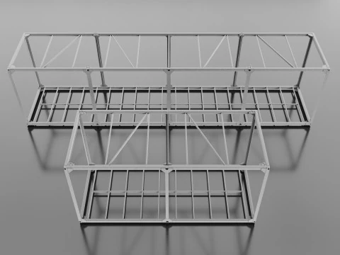 Containers 3D Model